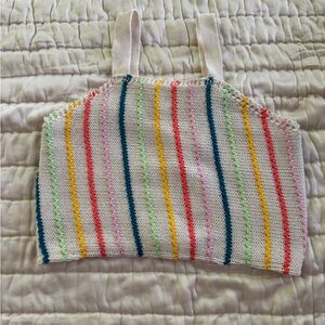 Zara Multicolor Striped Knit Top